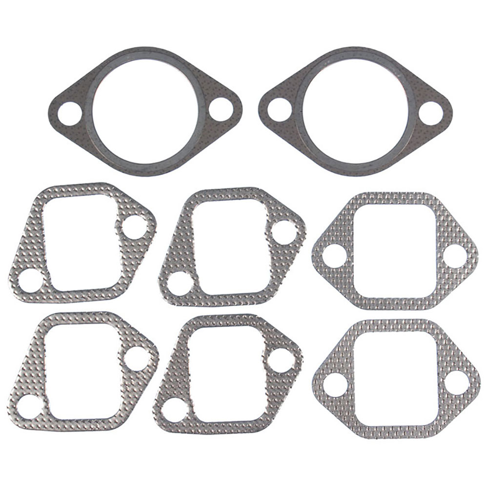 New 1965 Cadillac Calais Exhaust Manifold Gasket Set 7.0L Engine - 4 Barrel Carb. - Contains Exhaust Pipe Gasket