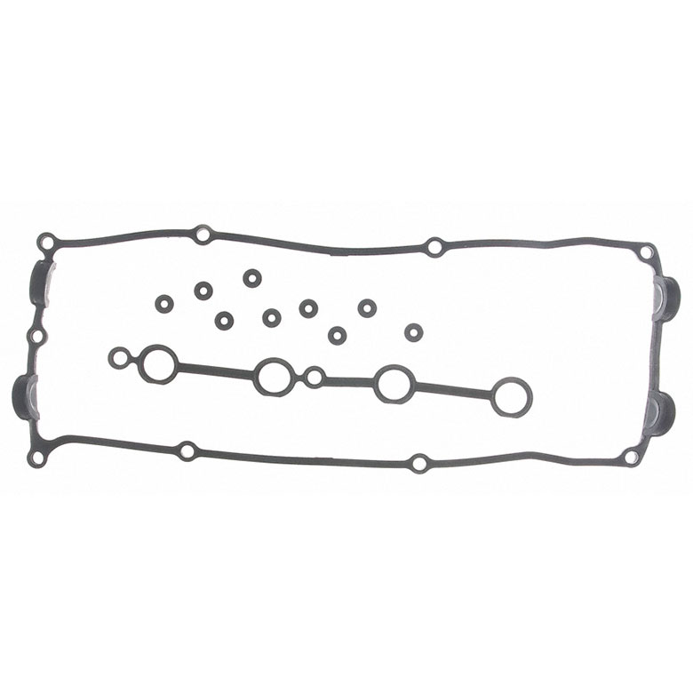 New 1998 Nissan Frontier Engine Gasket Set - Valve Cover 2.4L Engine - XE - Includes Grommets and Spark Plug Tube Seals