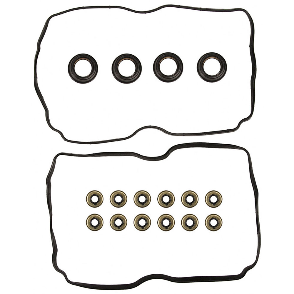 New 2005 Subaru Legacy Engine Gasket Set - Valve Cover 2.5L Engine - Naturally Aspirated - Limited EJ253 - SOHC - Includes Grommets and Spark Plug Tub