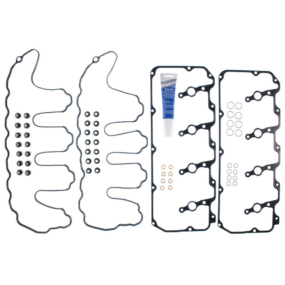 New 2009 Chevrolet Van Engine Gasket Set - Valve Cover 6.6L Engine - charged - Base LMMDuramax - MFI - OHV - Master Set - Contains all gaskets and sea